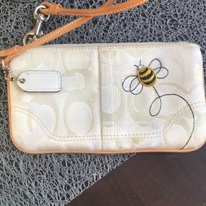 Small Coach wristlet